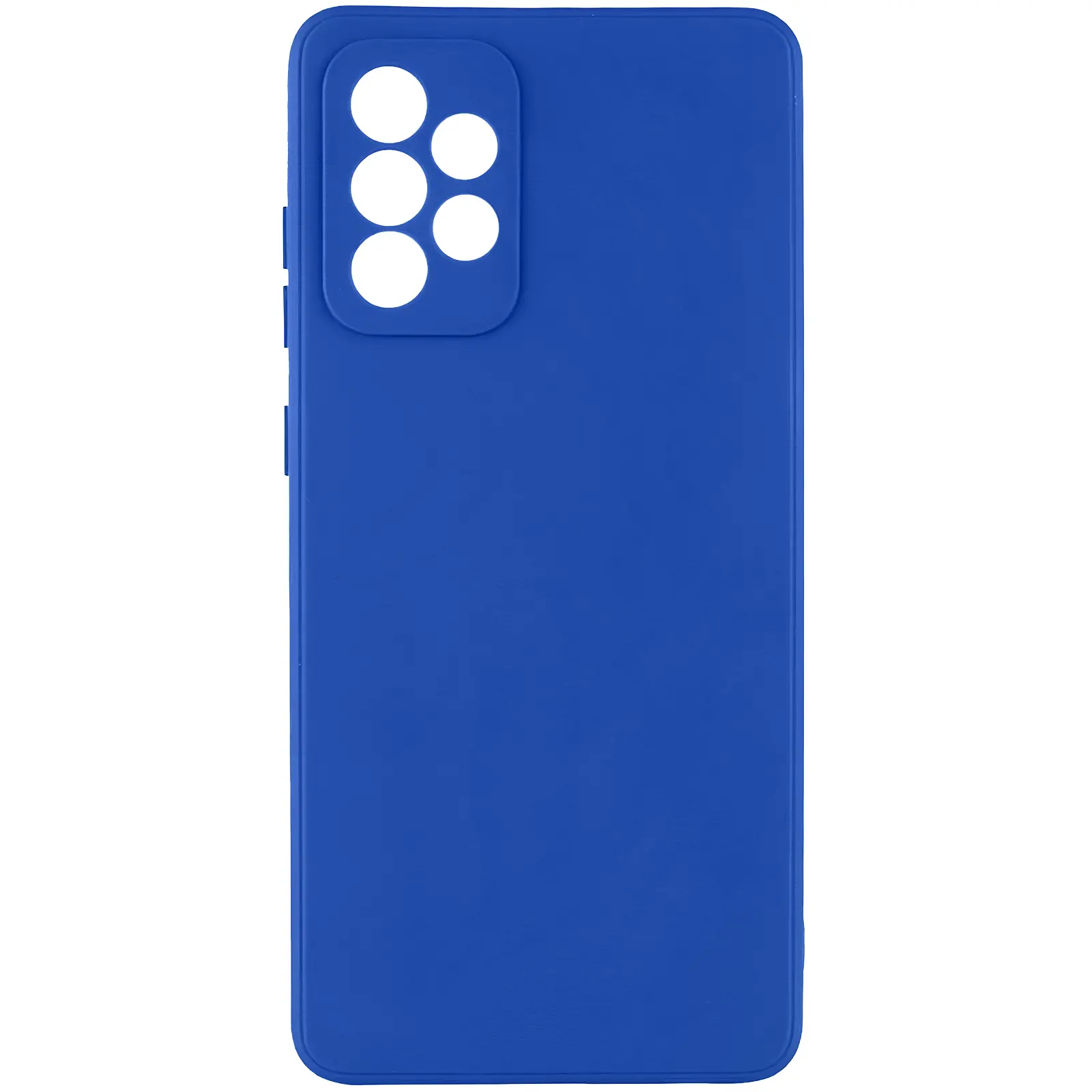 Etui TPU Candy Full Camera do Samsung Galaxy A52 4G / A52 5G / A52s, Niebieski / Dark Blue, TPU