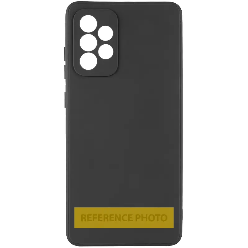 Etui TPU Candy Full Camera do Samsung Galaxy A52 4G / A52 5G / A52s, Czarny / Black, TPU