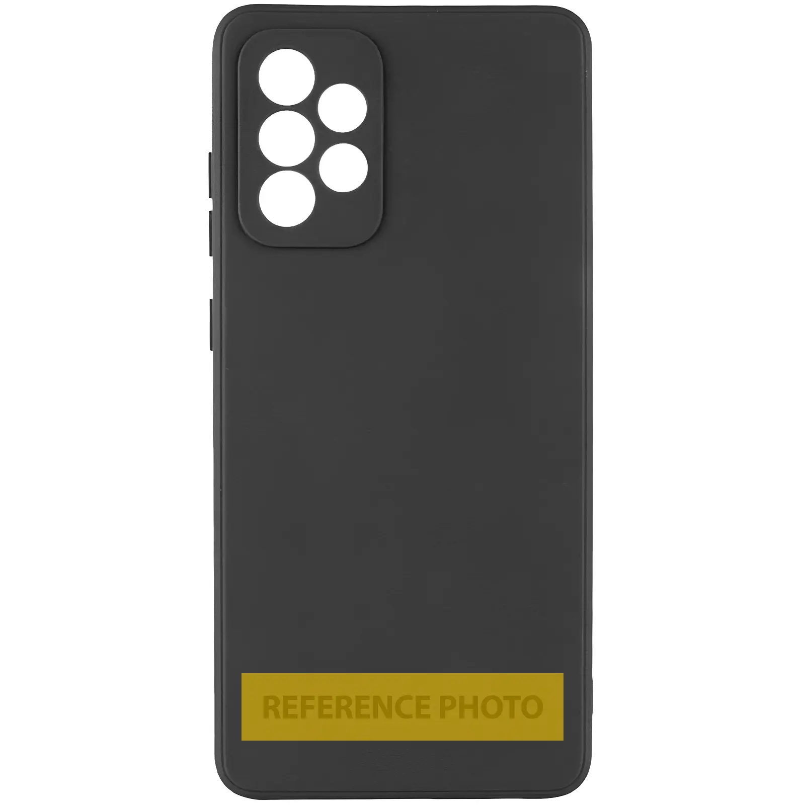 Etui TPU Candy Full Camera do Samsung Galaxy A52 4G / A52 5G / A52s, Czarny / Black, TPU