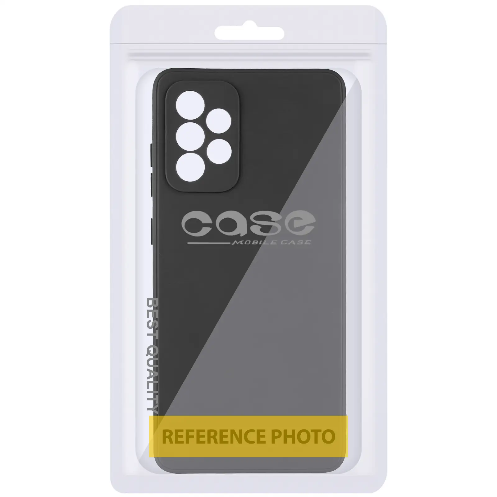 Etui TPU Candy Full Camera do Samsung Galaxy A52 4G / A52 5G / A52s, Czarny / Black 3, TPU