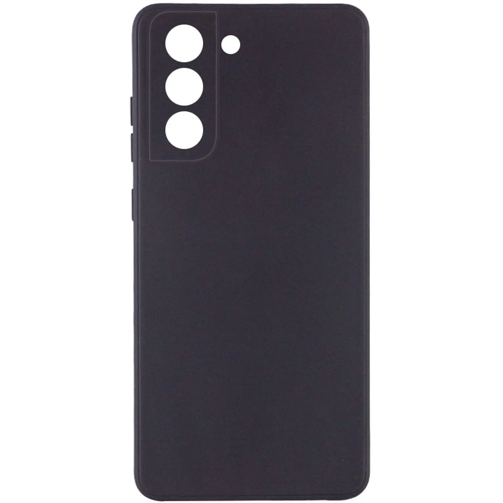 Etui TPU Candy Full Camera do Samsung Galaxy S21 FE, Czarny / Black, TPU