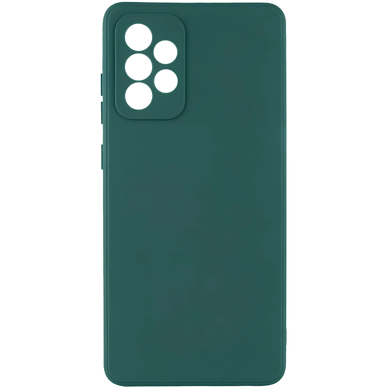 Etui TPU Candy Full Camera do Samsung Galaxy A53 5G, Zielony / Dark green, TPU