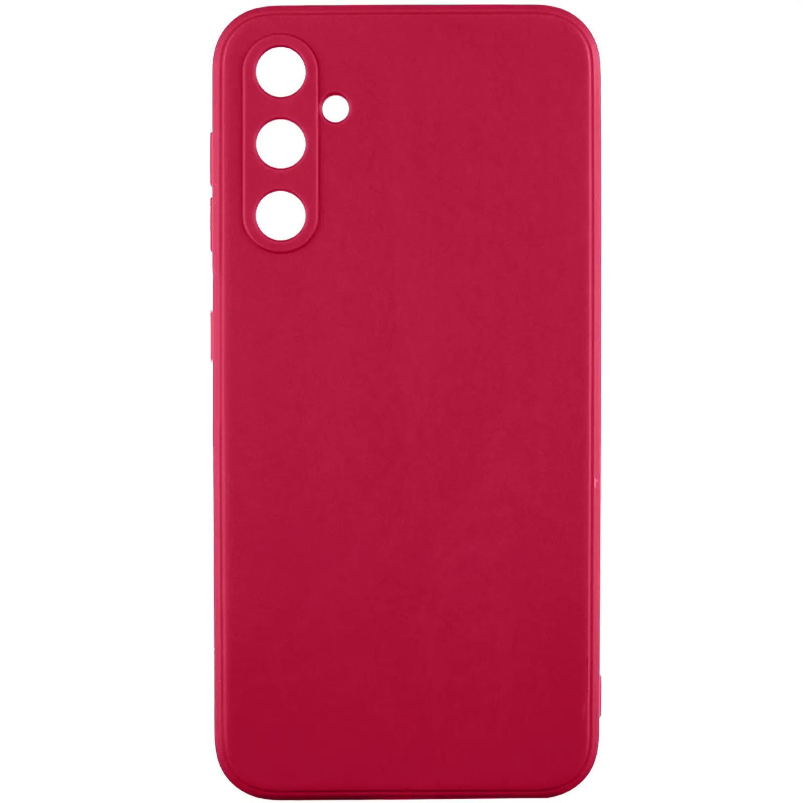 Case TPU Candy Full Camera for Samsung Galaxy S24, Bordeaux / Burgundy, TPU