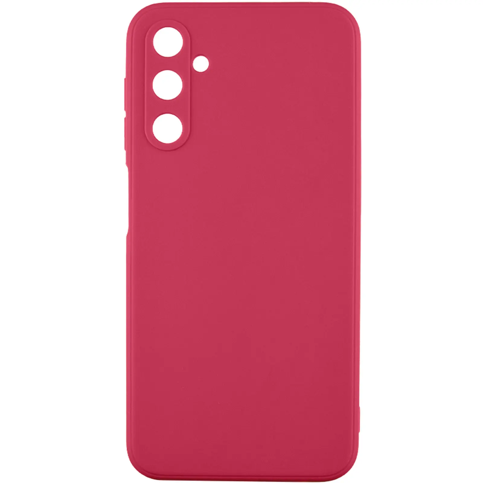 Case TPU Candy Full Camera for Samsung Galaxy A16 4G/5G, Bordeaux / Burgundy, TPU