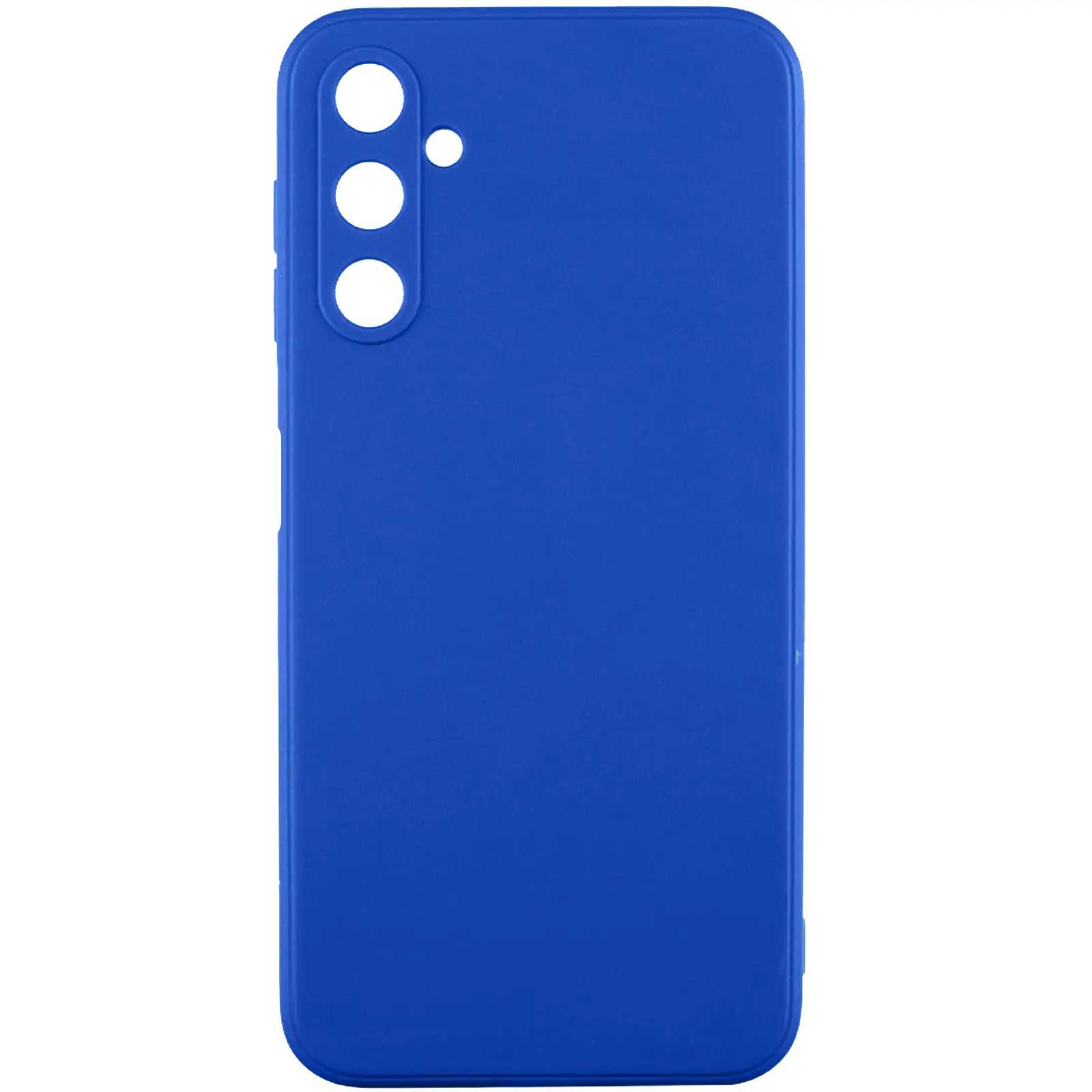 Case TPU Candy Full Camera for Samsung Galaxy A16 4G/5G, Blue / Dark Blue, TPU