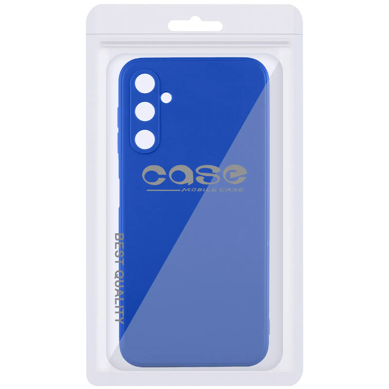 Case TPU Candy Full Camera for Samsung Galaxy A16 4G/5G, Blue / Dark Blue 1, TPU