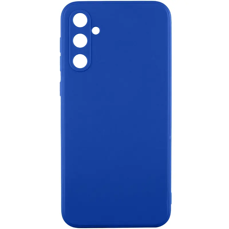Etui TPU Candy Full Camera do Samsung Galaxy S25+, Niebieski / Dark Blue, TPU