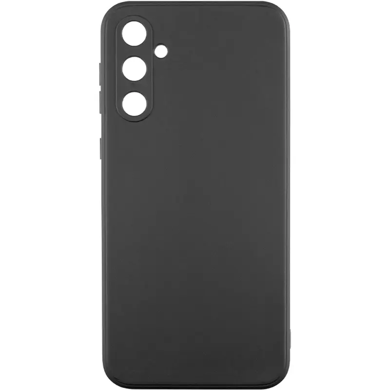 Силіконовий чохол Candy Full Camera для Samsung Galaxy A36 5G, Чорний / Black, TPU