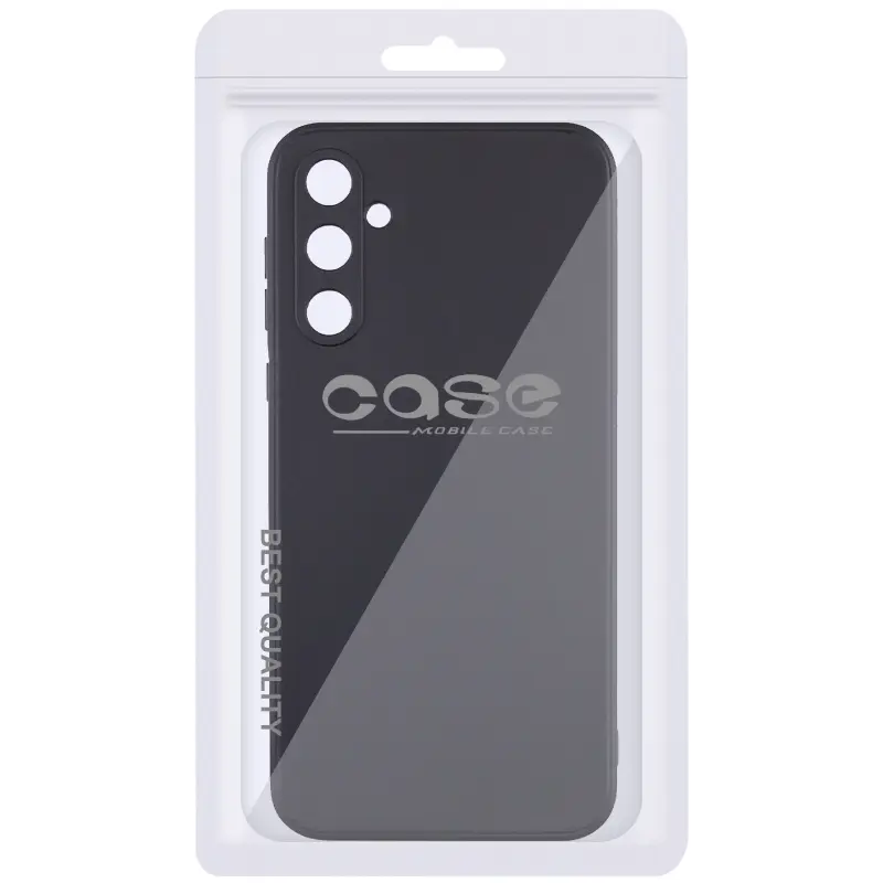 Силіконовий чохол Candy Full Camera для Samsung Galaxy A36 5G, Чорний / Black 1, TPU
