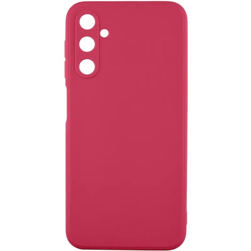 Силіконовий чохол Candy Full Camera для Samsung Galaxy A26 5G, Бордовий / Burgundy, TPU