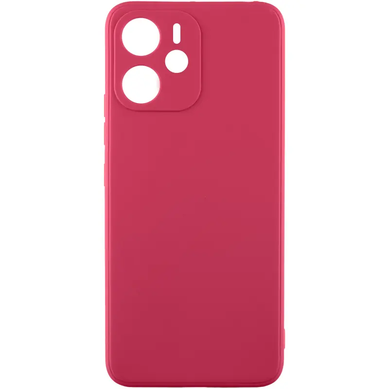 Силіконовий чохол Candy Full Camera для Xiaomi Redmi Note 14 4G (Europe version), Бордовий / Burgundy, TPU