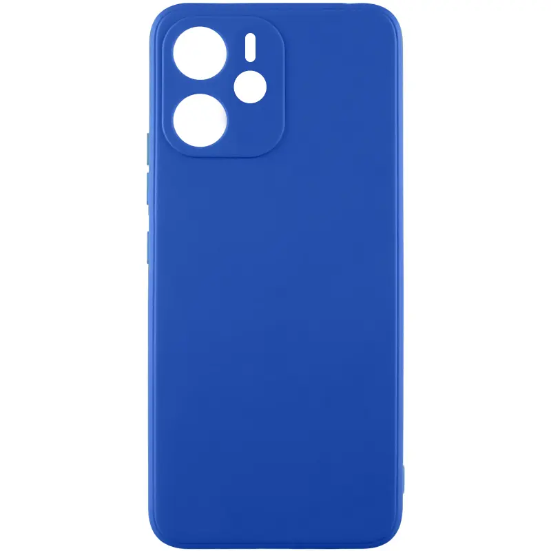 Силіконовий чохол Candy Full Camera для Xiaomi Redmi Note 14 4G (Europe version), Синій / Dark Blue, TPU