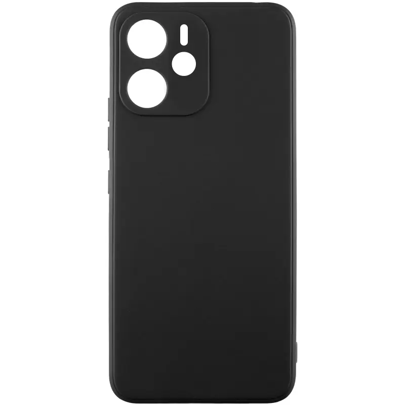 Силіконовий чохол Candy Full Camera для Xiaomi Redmi Note 14 4G (Europe version), Чорний / Black, TPU