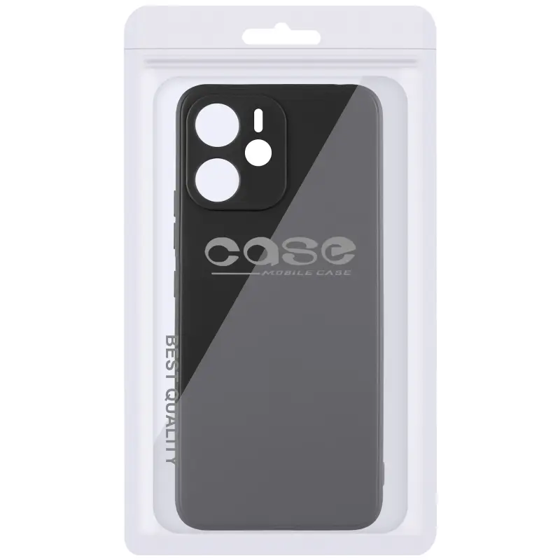 Силіконовий чохол Candy Full Camera для Xiaomi Redmi Note 14 4G (Europe version), Чорний / Black 1, TPU