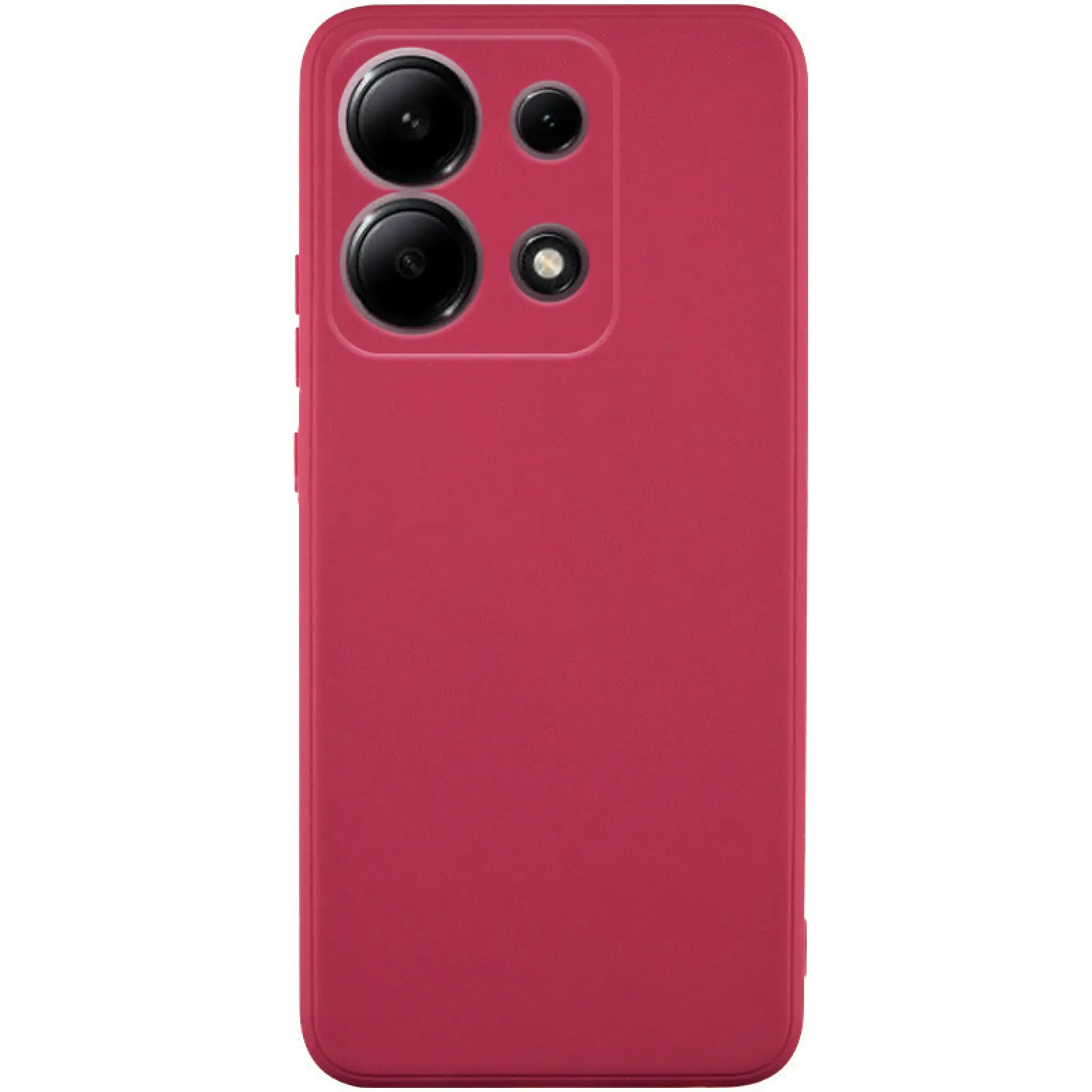 Etui TPU Candy Full Camera do Xiaomi Redmi Note 15 Pro 5G, Bordeaux / Burgundy, TPU