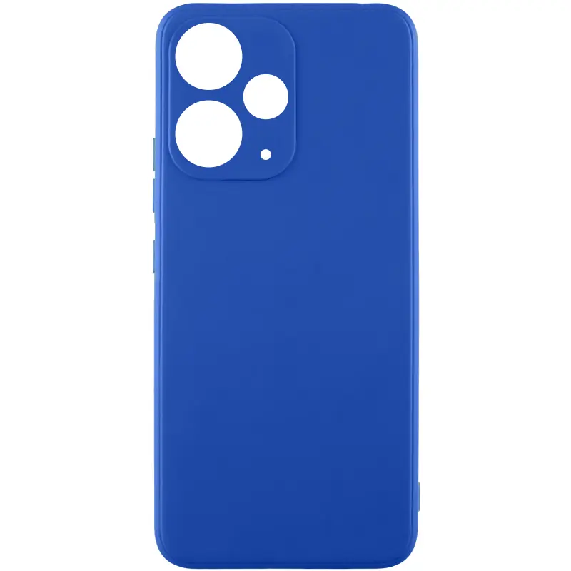 Etui TPU Candy Full Camera do Realme 14 / 14T, Niebieski / Dark Blue, TPU