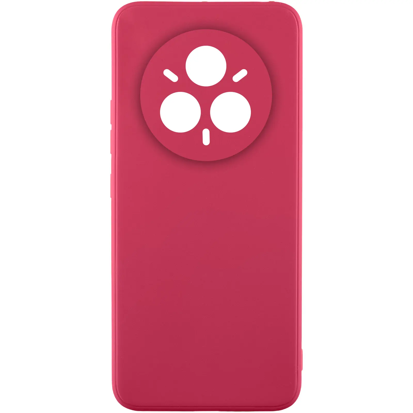 Etui TPU Candy Full Camera do Realme 14 Pro, Bordeaux / Burgundy, TPU