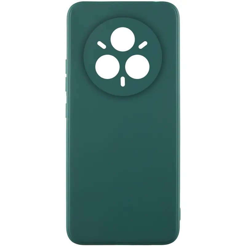 Etui TPU Candy Full Camera do Realme 14 Pro, Zielony / Dark green, TPU