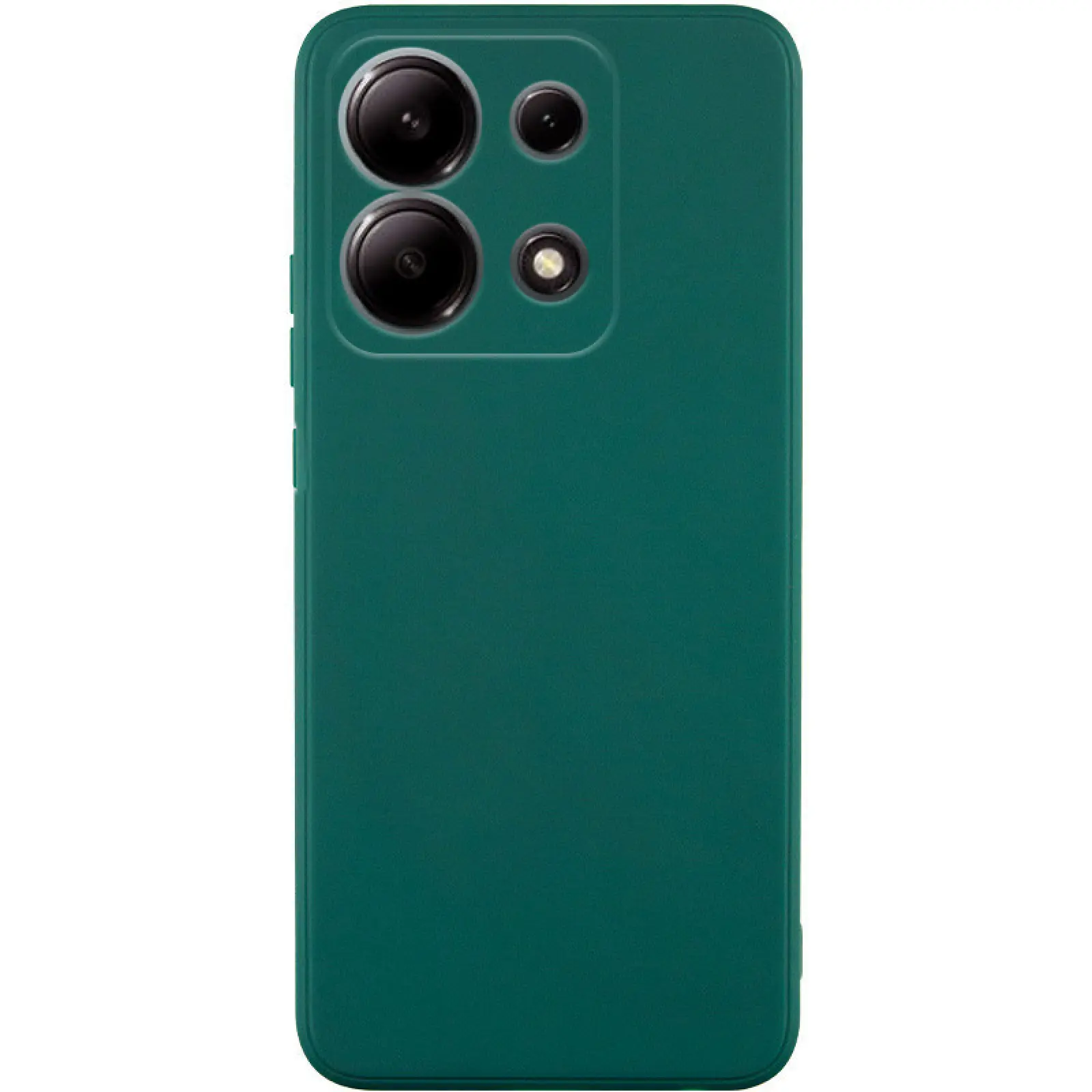 Etui TPU Candy Full Camera do Xiaomi Redmi Note 15 Pro 4G, Zielony / Dark green, TPU
