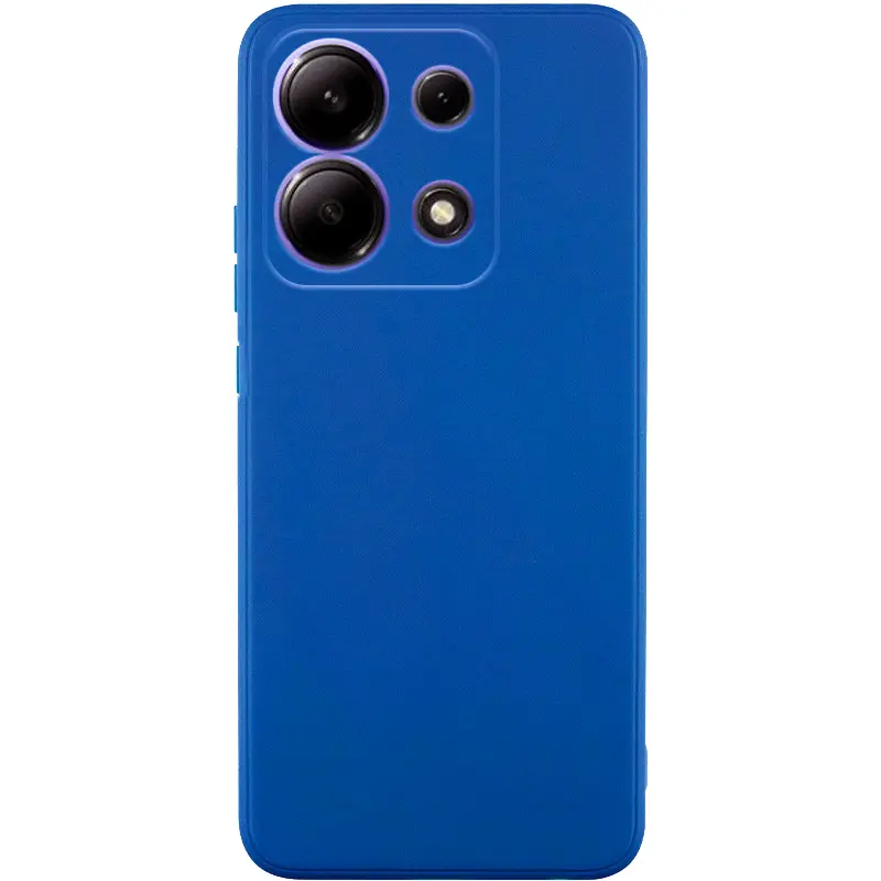 Etui TPU Candy Full Camera do Xiaomi Redmi Note 15 Pro 4G, Niebieski / Dark Blue, TPU