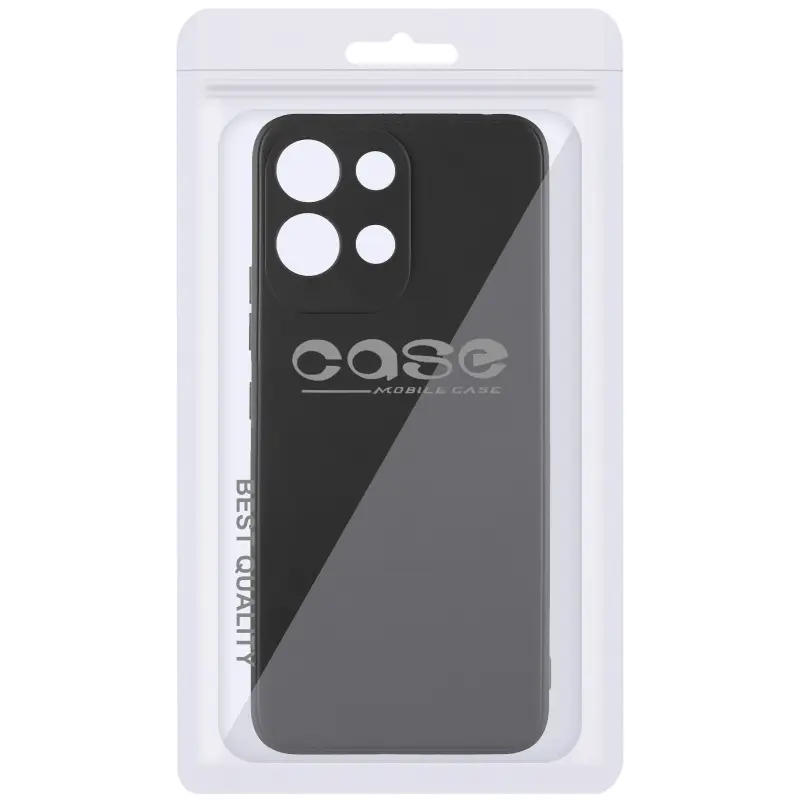 Case TPU Candy Full Camera for Xiaomi Redmi 17, Black 1, TPU