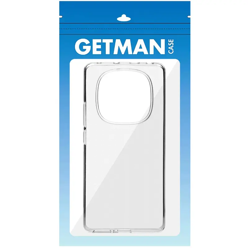 Etui TPU GETMAN Transparent 2,0mm do Xiaomi Redmi Note 15 4G/5G (EU), Clear 1, TPU