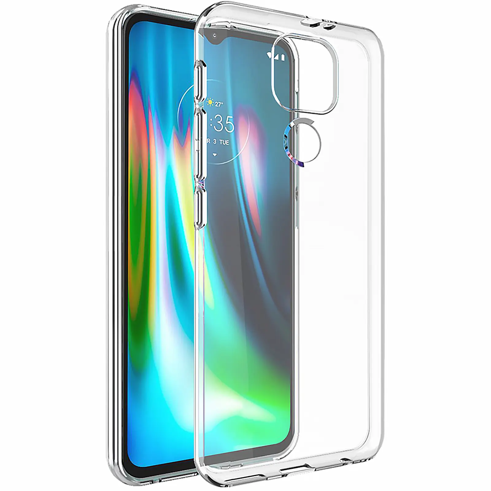 TPU чехол Transparent 1,0mm для Motorola Moto G9 Play / G9 / E7 Plus, Clear, TPU
