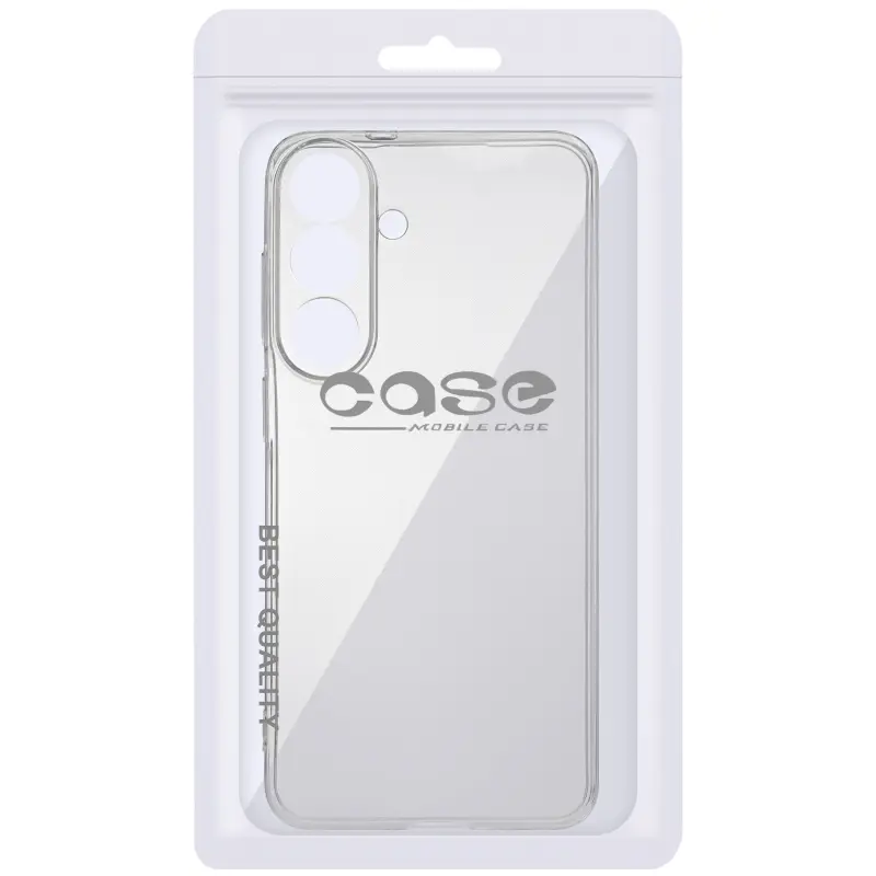 TPU чохол Transparent 1,0mm для Samsung Galaxy S24+, Clear 1, TPU