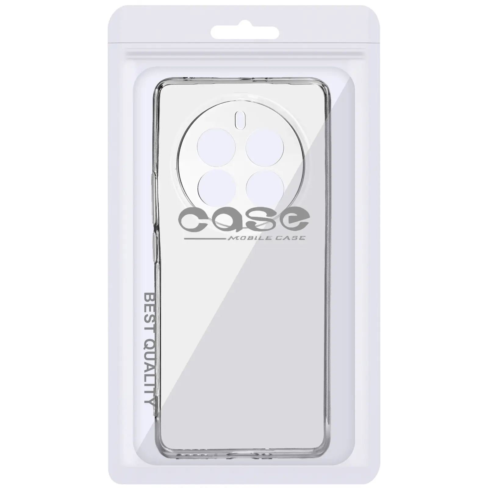 Etui TPU Transparent 1,0mm do Realme 12 Pro / 12 Pro+, Clear 1, TPU