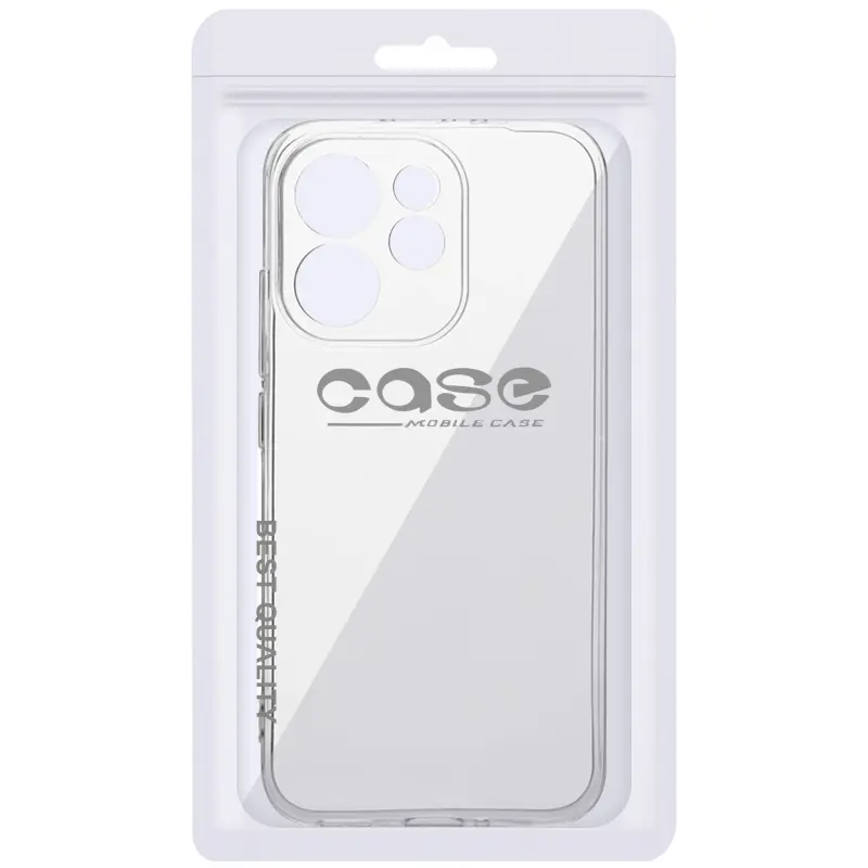 Etui TPU Transparent 1,0mm do Oppo Reno 15F / 15 FS, Clear 1, TPU