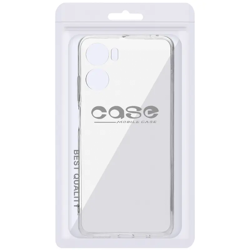 Case TPU Transparent 1,0mm for Motorola Moto E15, Clear 1, TPU