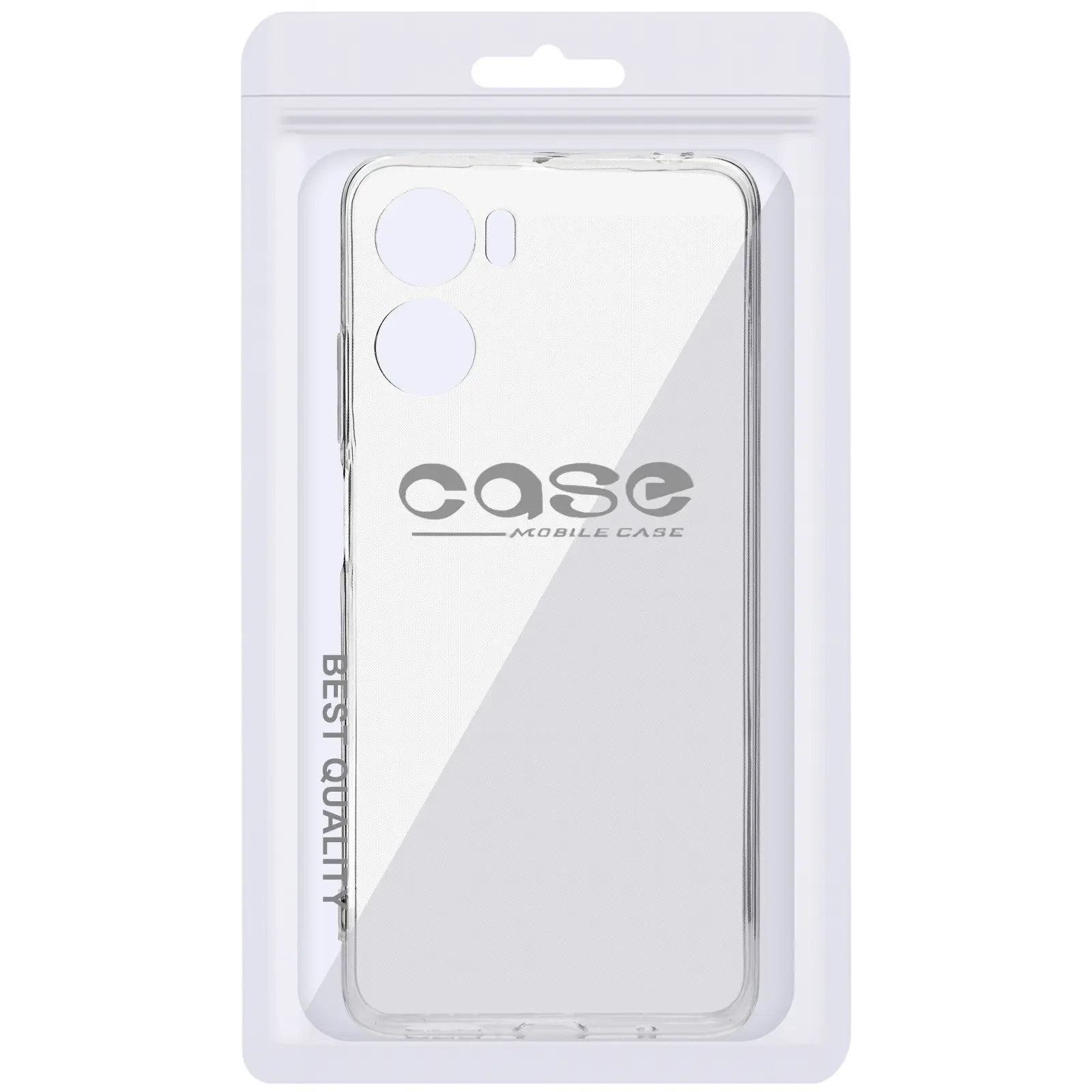 Case TPU Transparent 1,0mm for Motorola Moto E15, Clear 1, TPU