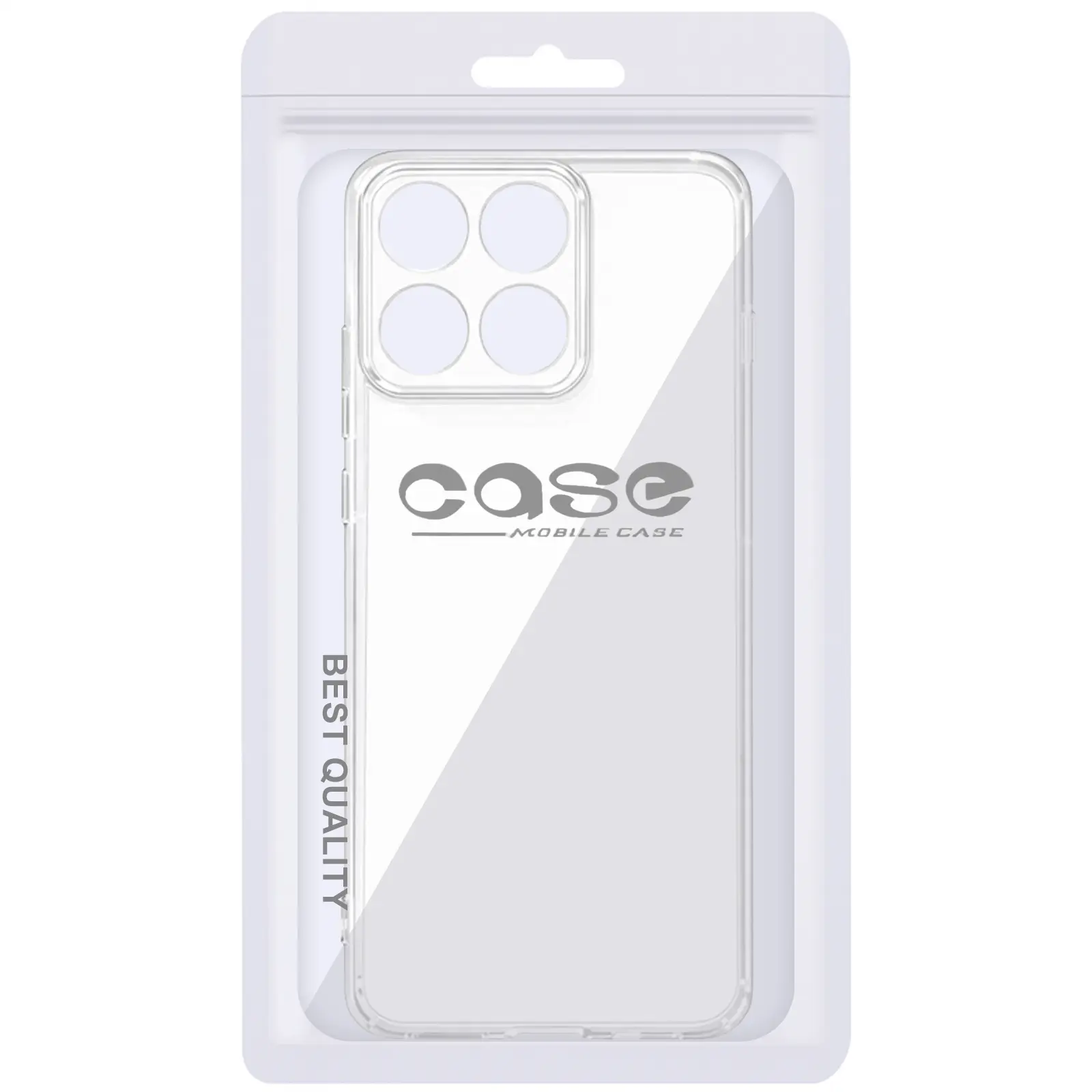 Etui TPU Transparent 1,0mm do Motorola Moto G77, Clear 1, TPU