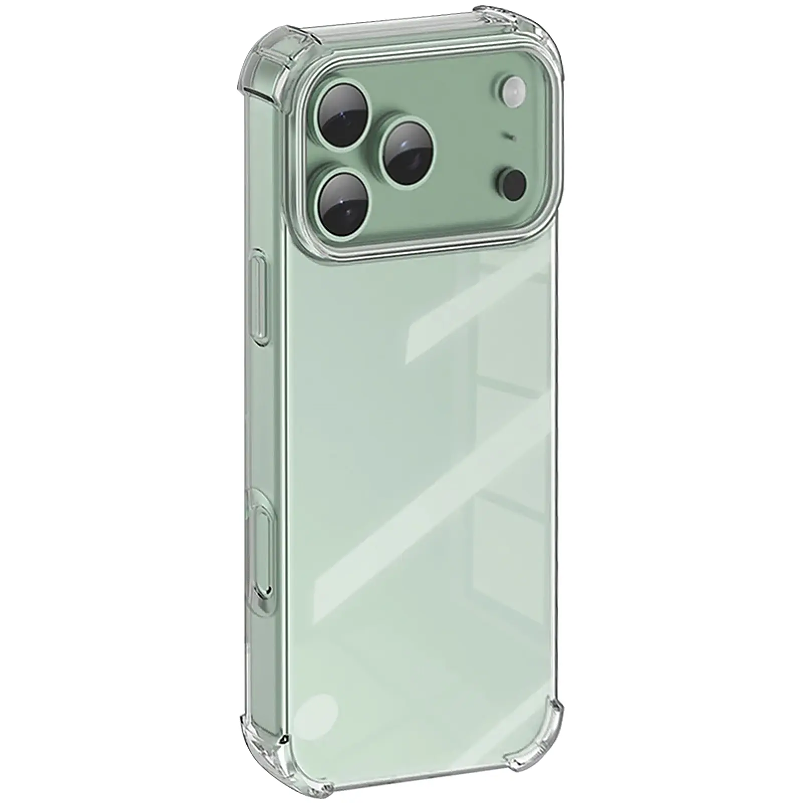 Etui TPU Ease Logo Anti Shock Transparent do Apple iPhone 17 Pro Max (6.9"), Clear 2, TPU