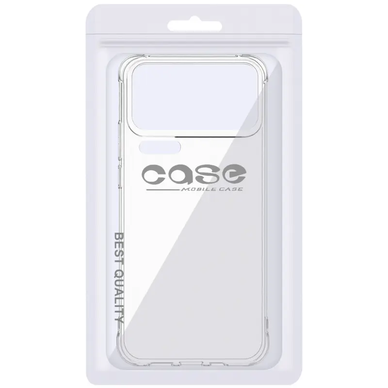 Etui TPU Ease Logo Anti Shock Transparent do Xiaomi 17 Pro, Clear 1, TPU