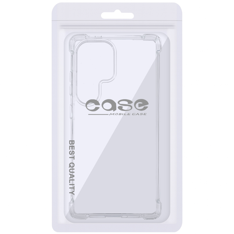 TPU чохол Ease Logo Anti Shock Transparent для Samsung Galaxy S27 Ultra, Clear 1, TPU