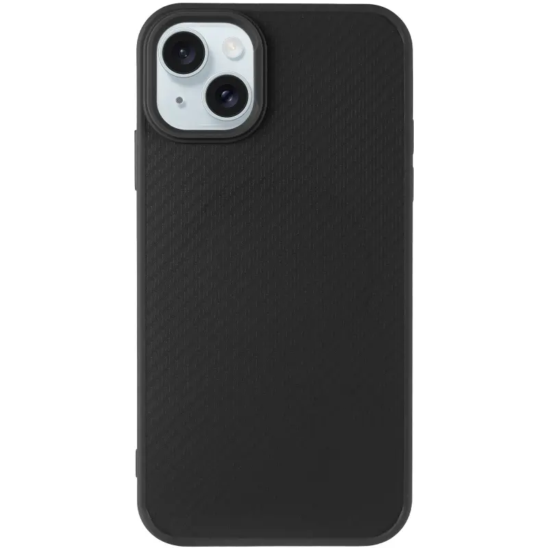 TPU чохол Carbon Protective with Magsafe для Apple iPhone 13 (6.1"), Black 2, TPU