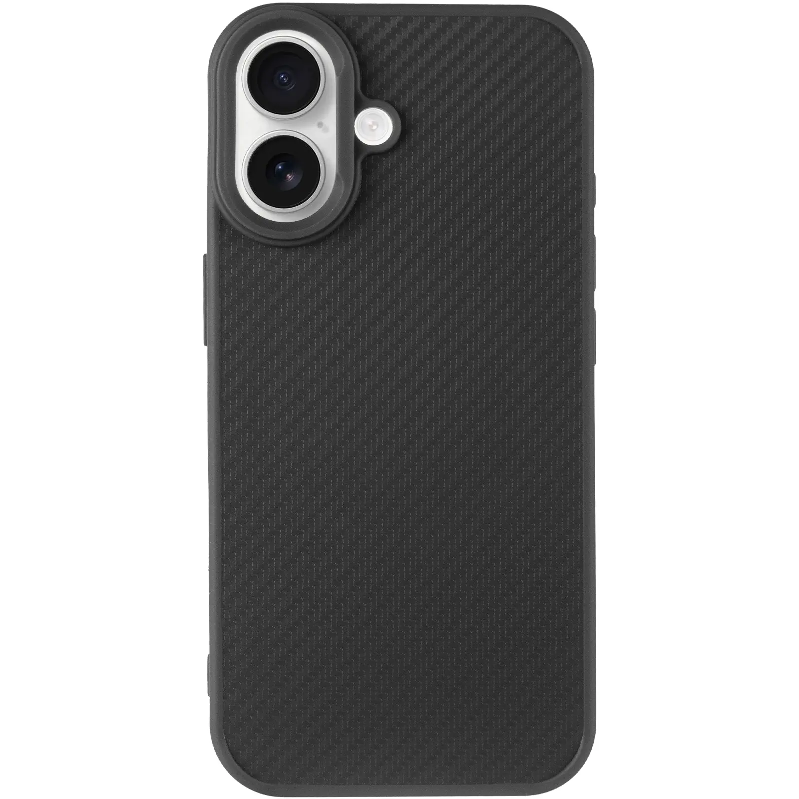 Etui TPU Carbon Protective with Magsafe do Apple iPhone 16 (6.1"), Black 2, TPU