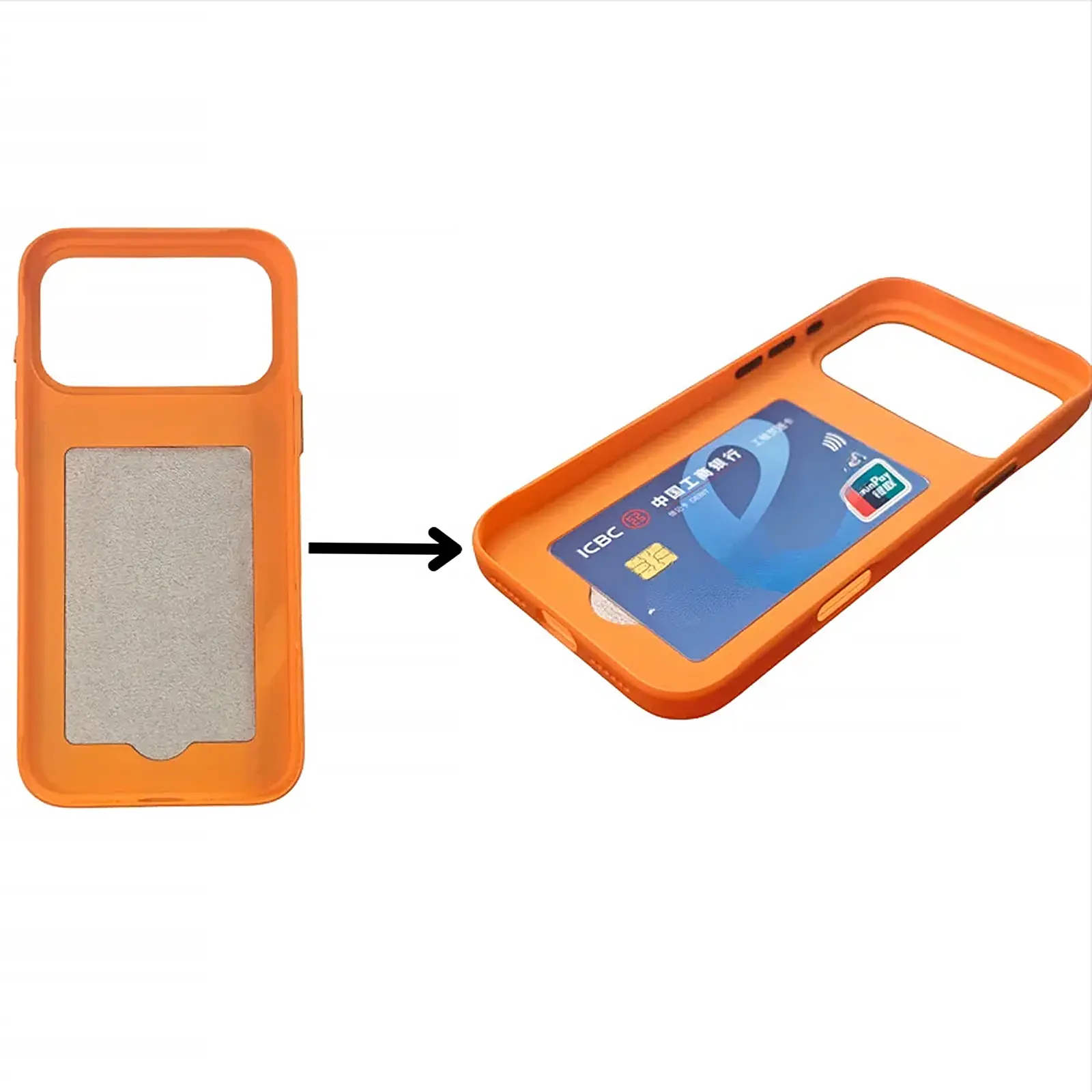 Etui TPU TechWoven Hybrid with MagSafe do Apple iPhone 17 Pro Max (6.9"), Orange / Brown 1, Tekstylny