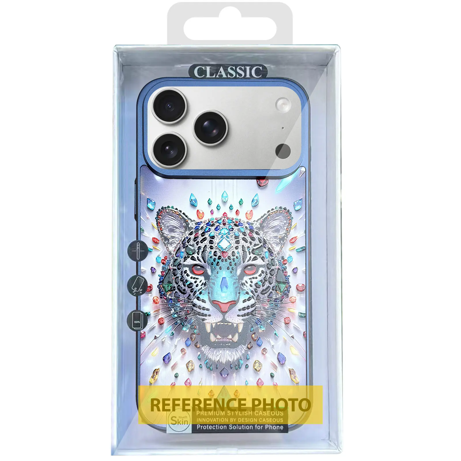 Etui TPU+PC Crystal Hunt with Magnetic Fit do Apple iPhone 16 (6.1"), Blue 2, TPU+PC