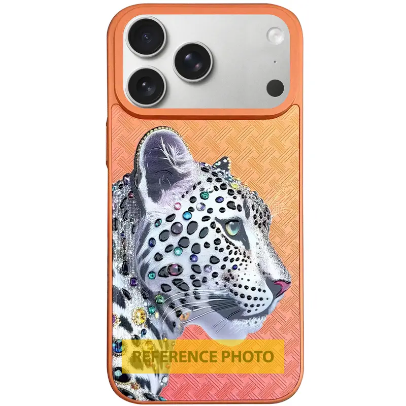 Etui TPU+PC Crystal Hunt with Magnetic Fit do Apple iPhone 16 (6.1"), Orange, TPU+PC