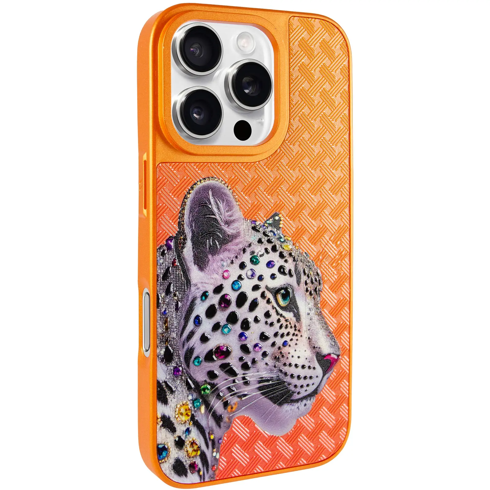 Etui TPU+PC Crystal Hunt with Magnetic Fit do Apple iPhone 16 Pro Max (6.9"), Orange, TPU+PC