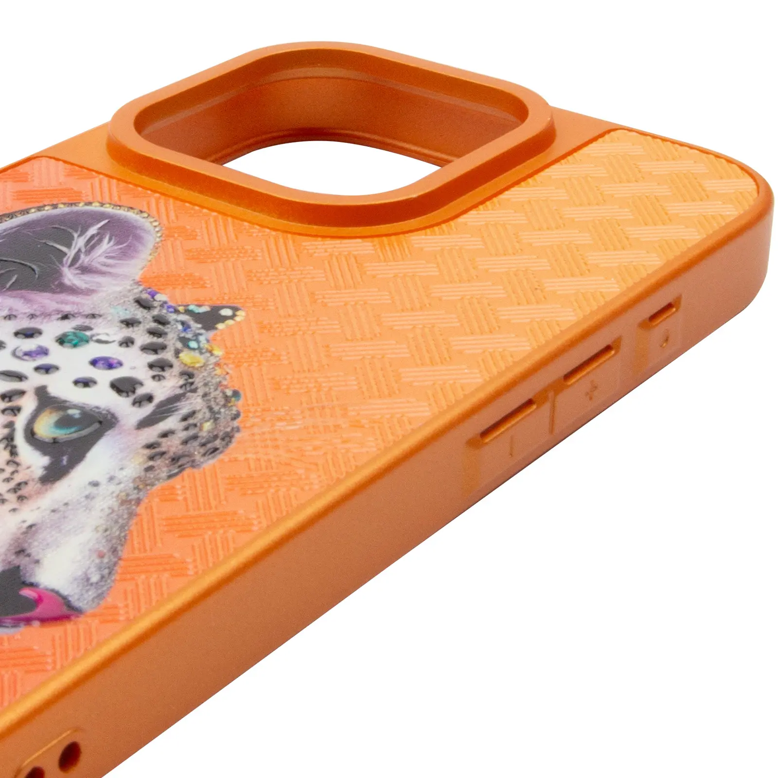 Etui TPU+PC Crystal Hunt with Magnetic Fit do Apple iPhone 16 Pro Max (6.9"), Orange 3, TPU+PC