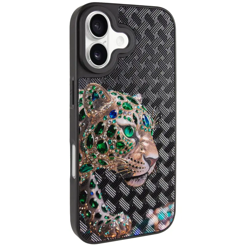Etui TPU+PC Crystal Hunt with MagSafe do Apple iPhone 17 (6.3"), Black, TPU+PC