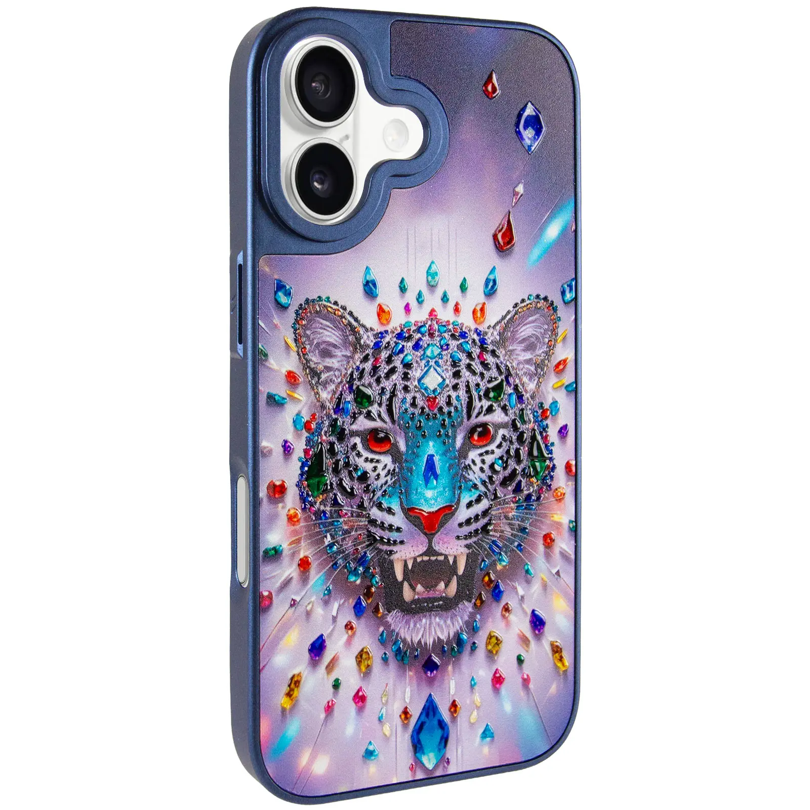Etui TPU+PC Crystal Hunt with MagSafe do Apple iPhone 17 (6.3"), Blue, TPU+PC