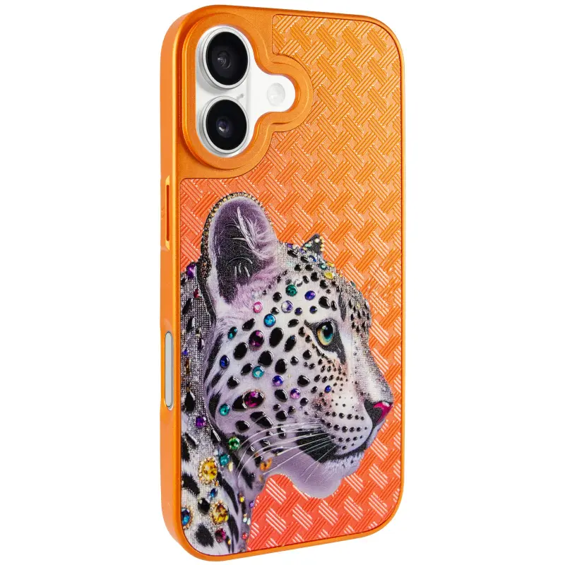 Etui TPU+PC Crystal Hunt with MagSafe do Apple iPhone 17 (6.3"), Orange, TPU+PC