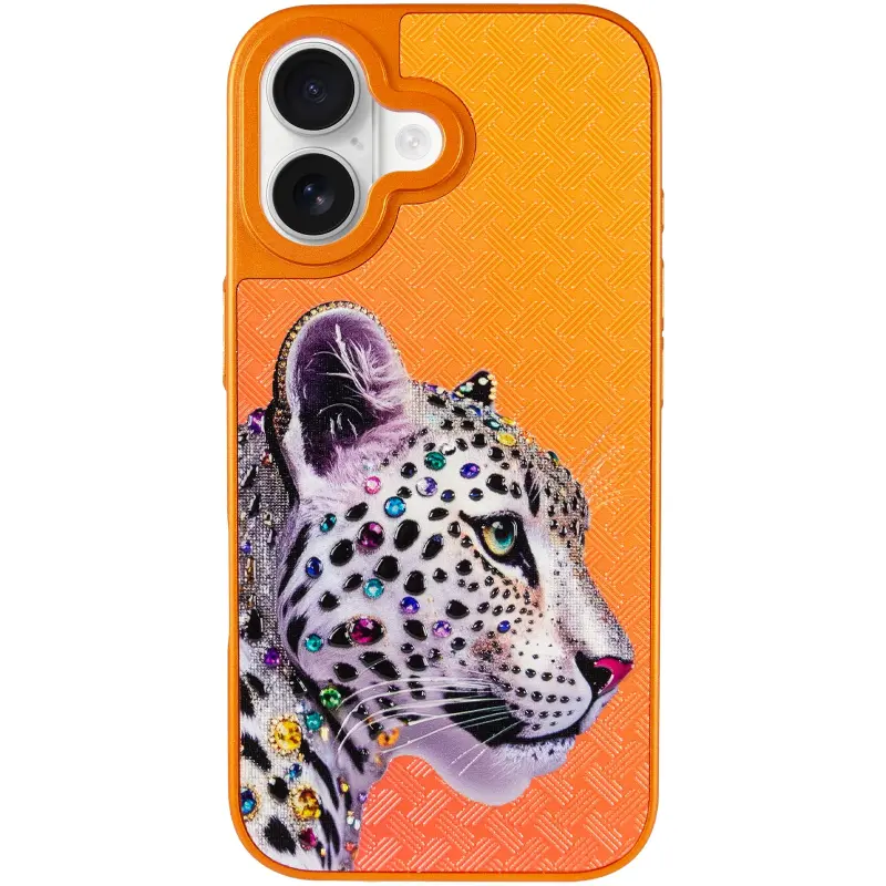 Etui TPU+PC Crystal Hunt with MagSafe do Apple iPhone 17 (6.3"), Orange 1, TPU+PC