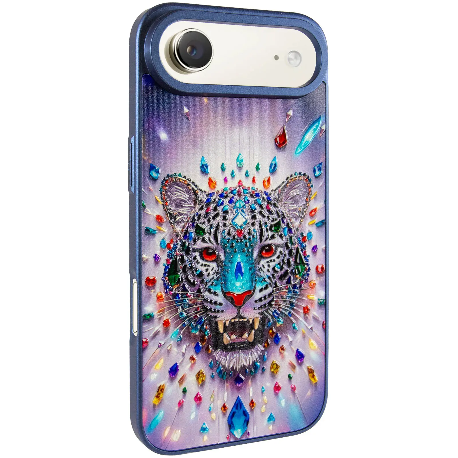 Etui TPU+PC Crystal Hunt with MagSafe do Apple iPhone 17 Air (6.5"), Blue, TPU+PC