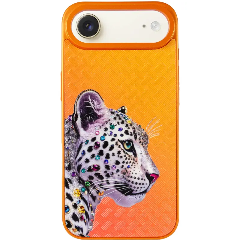 Etui TPU+PC Crystal Hunt with MagSafe do Apple iPhone 17 Air (6.5"), Orange 1, TPU+PC