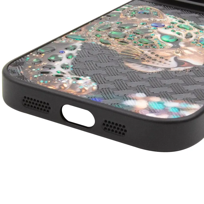 Etui TPU+PC Crystal Hunt with MagSafe do Apple iPhone 17 Pro Max (6.9"), Black 4, TPU+PC